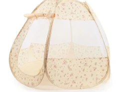 bieco Pop up Spielzelt und Bällebad Dots Gelb/rosa