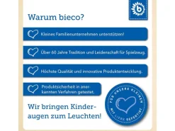 bieco Puzzlematte Tiermotiv, Zug Mehrfarbig, 18-teilig