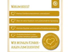 bieco Schaukelpferd aus Holz Weiss