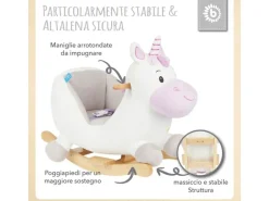 bieco Schaukelpferd Einhorn