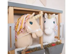 bieco Steckentier Einhorn Aurora Mehrfarbig/Beige