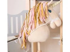 bieco Steckentier Einhorn Aurora Mehrfarbig/Beige