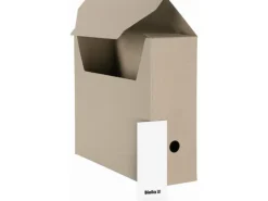 Biella Archivschachtel A4 Beige, 10 Stück