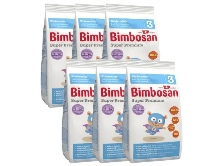 Bimbosan Kindermilch Super Premium 3 Auffüllpack 6x 400 g