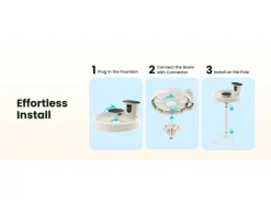 Birdfy Intelligentes Vogelbad mit Kamera