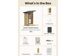 Birdfy Vogelfutterhaus mit AI-Kamera