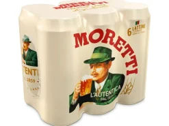 Birra Moretti Bier L`autentica 6 x 0.5 l