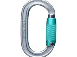 Black Diamond Karabiner Oval Triple Lock Grau 1 Stück
