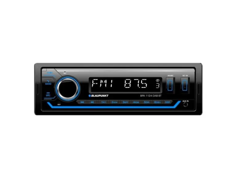 Blaupunkt Autoradio 4 x 50W FM, DAB+, Bluetooth, USB 1 DIN