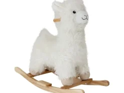 Bloomingville Schaukeltier Kinto Lama Weiss
