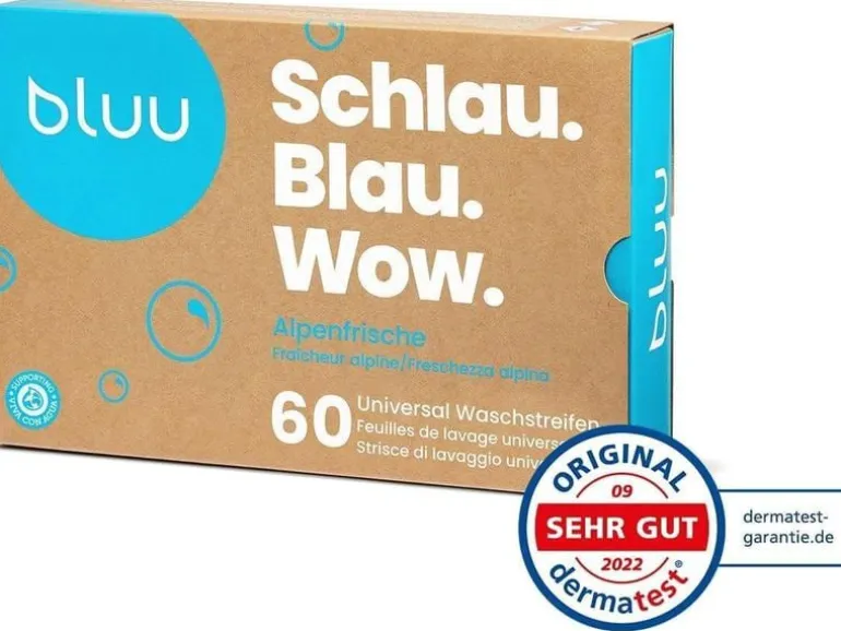 bluu Universal Waschmittelstreifen Alpenfrische 360 Stück