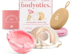 Bodyotics Comfydisc Beige & Pink 2 Stück S&L