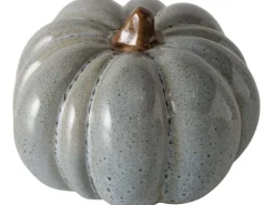 Boltze Aufsteller Kürbis Bego 10.5 x 7 cm, Grau