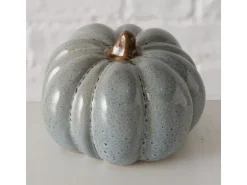 Boltze Aufsteller Kürbis Bego 10.5 x 7 cm, Grau
