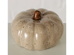 Boltze Aufsteller Kürbis Bego 9 x 6 cm, Beige