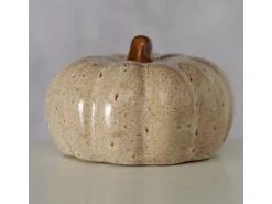 Boltze Aufsteller Kürbis Bego 9 x 6 cm, Beige