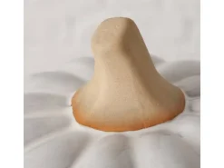 Boltze Aufsteller Kürbis Monty 15.2 x 12.5 cm, Creme
