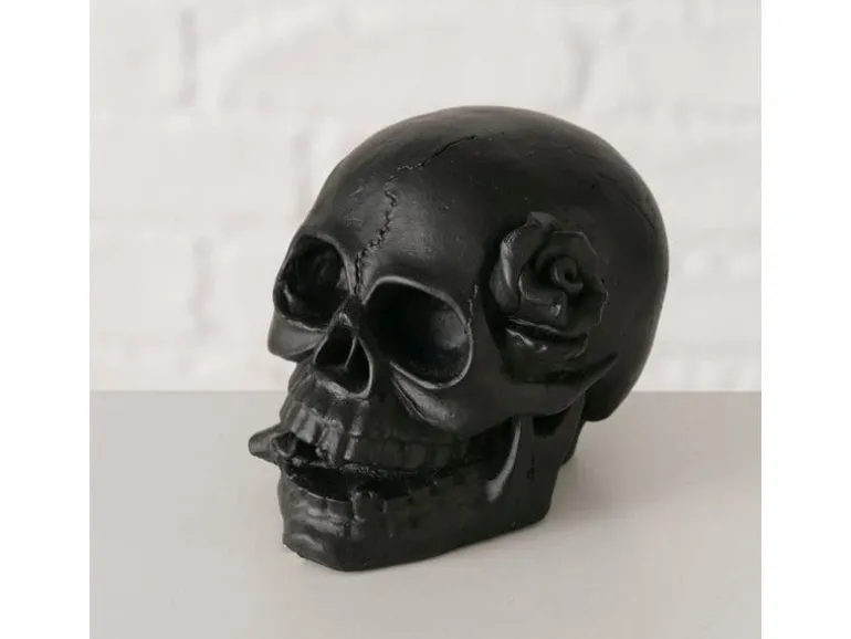 Boltze Aufsteller Skully 6.7 cm, Schwarz