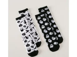 Boltze Socken Halloween Necra 2 Paar, Grösse 35-38