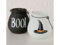 Boltze Windlicht Spooky 1 Stück, assortiert