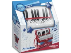 Bontempi Musikinstrument Akkordeon 17 Tasten (C-E) und Halbtöne