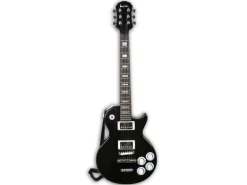 Bontempi Musikinstrument Elektronische Rockgitarre schwarz