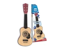 Bontempi Musikinstrument Holzgitarre 6 Saiten