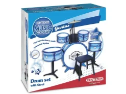 Bontempi Musikinstrument Schlagzeug blau