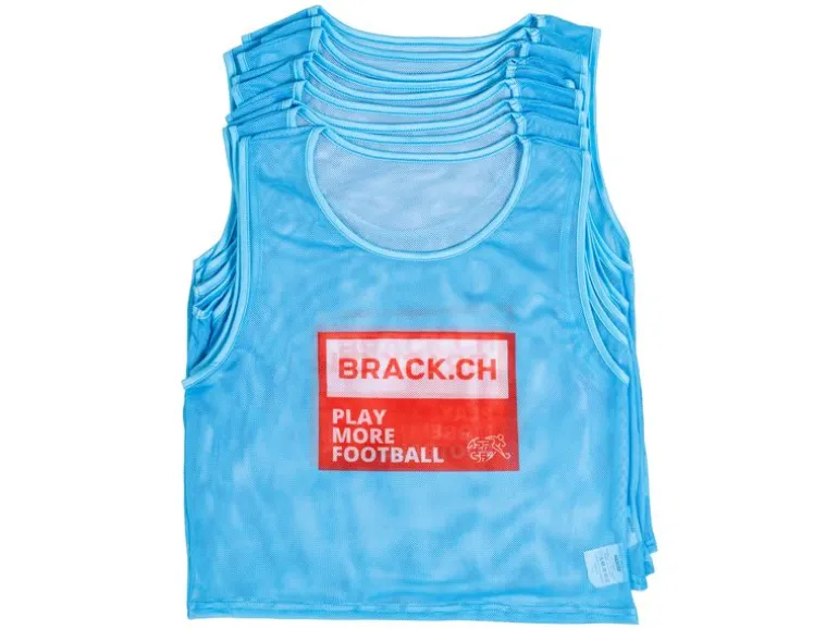 BRACK.CH Play More Football Trikots, Blau
