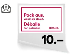 Brack Online-Geschenkgutschein CHF 10.-