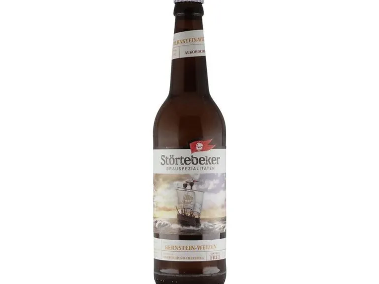 Brauerei Störtebeker Bier Bernstein-Weizen alkoholfrei 0.5 l