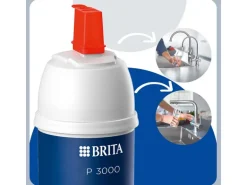 BRITA Wasserfilter Kartusche P3000 für BRITA Armaturen