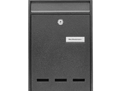 Burgwächter Briefkasten POCKET 5871 E Schwarz