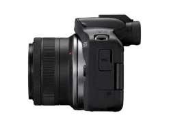 Canon Fotokamera EOS R50 + RF-S 18-45 + RF 75-300 Schwarz