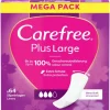Carefree Plus Large 64 Stück