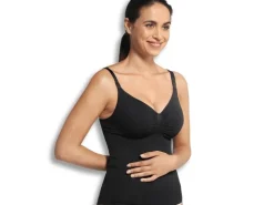 Carriwell Still-Top Shapeware Seamless 2in1 Schwarz Gr. L