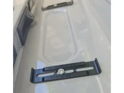 21CARS Kennzeichenhalterset Klick, Langformat, Schwarz