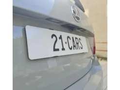 21CARS Kennzeichenhalterset Klick, Langformat, Schwarz