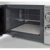 Caso Mikrowelle MG 20 Ecostyle Ceramic Schwarz/Silber