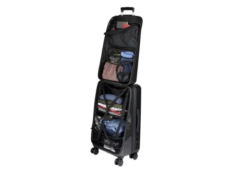 CASYRO Stand-Up Koffer Medium, 80L, Anthrazit