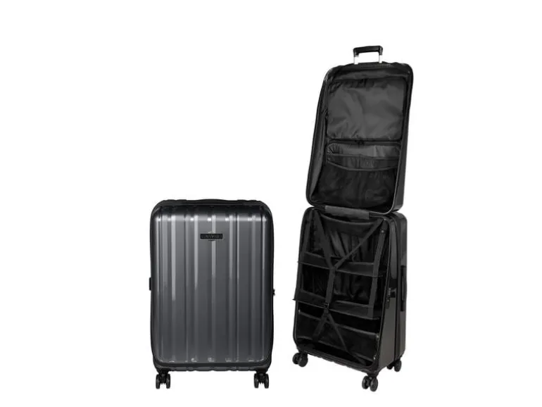 CASYRO Stand-Up Koffer Medium, 80L, Anthrazit