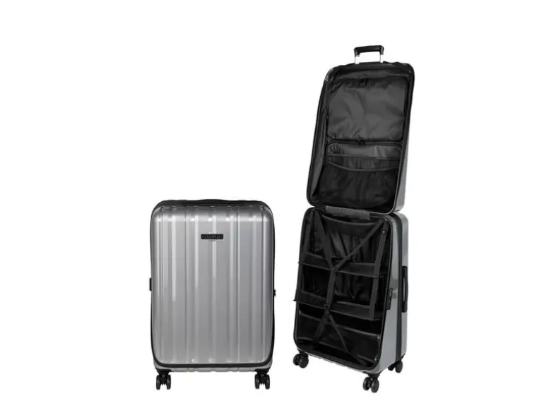 CASYRO Stand-Up Koffer Medium, 80L, Grau