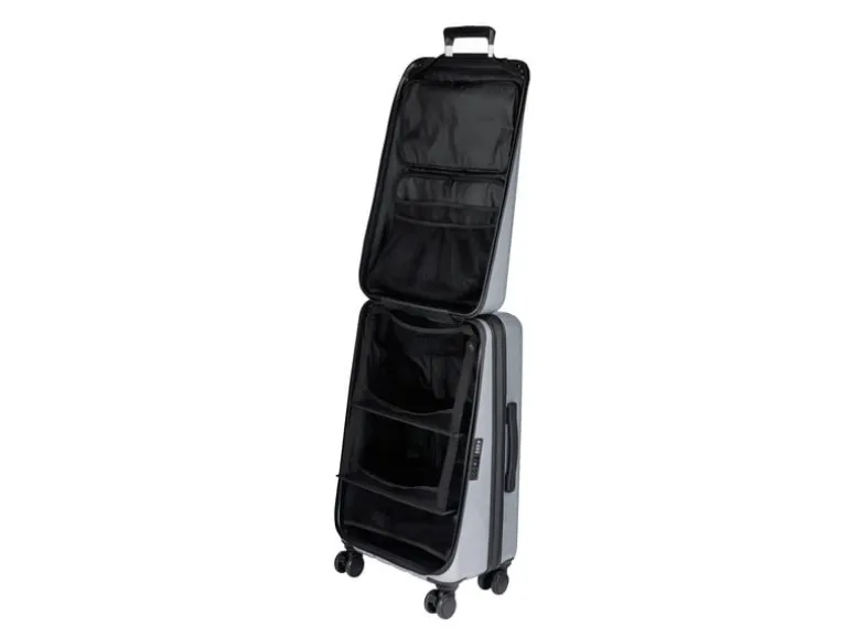 CASYRO Stand-Up Koffer Medium, 80L, Grau