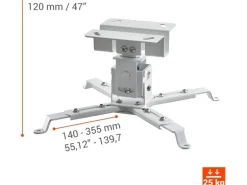 Celexon Deckenhalterung MultiCel1200 Weiss