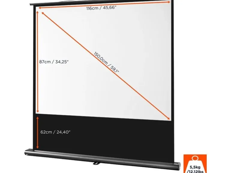 Celexon Mobile Leinwand Ultramobil Pro 200x200cm 1:1