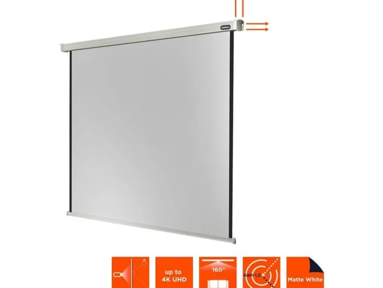 Celexon Motorleinwand Motor Professional 240x240cm 1:1