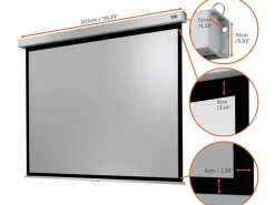 Celexon Rollo-Leinwand Professional Plus 280x210 cm 4:3