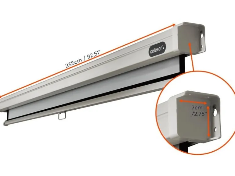 Celexon Rollo-Leinwand Pro 220x165cm 4:3