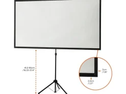 Celexon Stativleinwand Ultra-Lightweight 199x112 cm 16:9