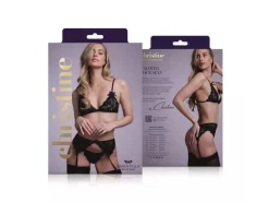 Christine Axelle 3tlg Set Schwarz S-M